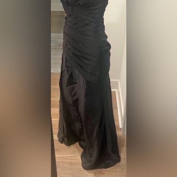 Strapless Black Dress - Picture 2 of 5